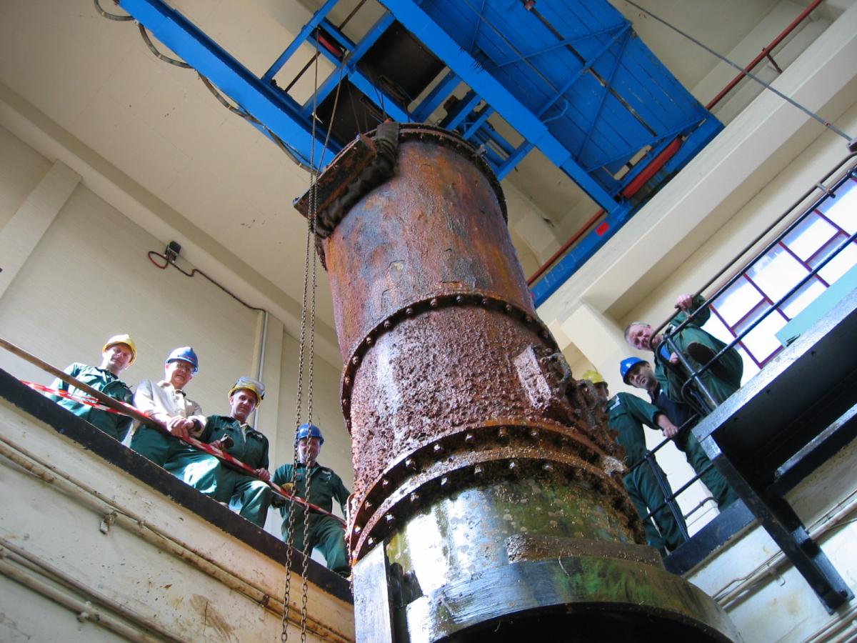 Sea Water Pump Removal - Octel Bromine Works